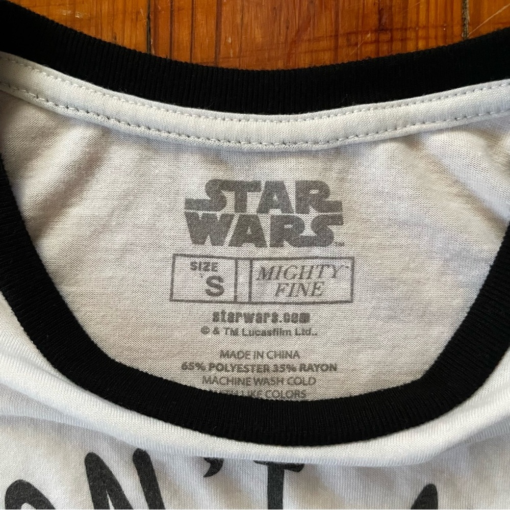 Star Wars Princess Leia Ringer Tee - Picture 2 of 3